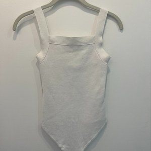 White Abercrombie Bodysuit (XS)